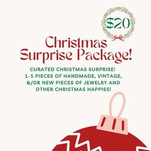 1-5 Items Curated Christmas Jewelry and Accessories Surprise Package